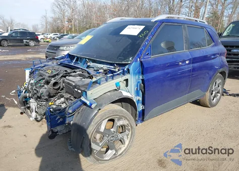 2024 Hyundai Venue Sel из США, поврежденный, VIN KMHRC8A38RU328659